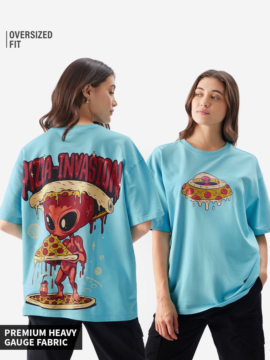 Alien Invasion: Pizza Boyfriend T-Shirts